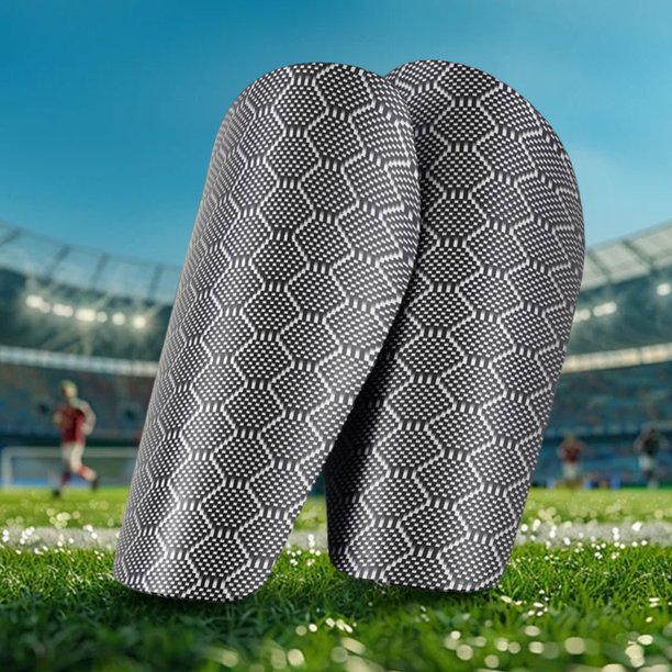 1 par protector de piernas livianas protectores de fútbol para hombres y mujeres jóvenes