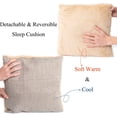 thumbnail image 4 of Cama para Gatos WINDRACING - Casa Cueva para Gatos con Cojín Acolchado Lavable, Camas Suaves para Gatitos, Mueble para Mascotas (Grande, Beige), 4 of 7