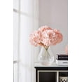 thumbnail image 7 of ZOELNIC 10pcs Artificial Flowers Realistic Hydrangea Flowers Bouquet for Wedding Party Office Home Decor,Flesh pink, 7 of 7