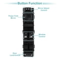 thumbnail image 3 of Interruptor de ventana eléctrica Unique Bargains para el lado del conductor delantero para Chevrolet Silverado 1500 2500 3500, 3 of 7