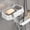 Gray, variant on 100Fens Soap Dish Self-Draining Soap Bar - Elegant Soap Dish For Shower & Bathroom Use - Versatile Soap Dishes For Bar Soap