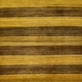 thumbnail image 1 of Ahgly Company Indoor Square Abstract Saddle Brown Abstract Area Rugs, 5' Square, 1 of 6