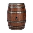 thumbnail image 3 of Butler Specialty Mountain Lodge Calumet Rustic Barrel Table, 3 of 7