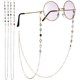 thumbnail image 1 of 2 piezas de cadena para gafas, cadena para gafas, correa para gafas con perlas, cadena para gafas, cordón para gafas, correa para gafas, correa para gafas Pou, 1 of 5