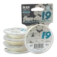 thumbnail image 2 of The Beadsmith Flex-Rite 19-Strand Nylon Coated, Stainless-Steel Beading Wire, Jewelry Making Supply (.018 Dia, Silver Plated – 30 Ft), 2 of 7