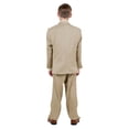thumbnail image 6 of Boys Suit Tuxedo Set Solid 4pc Satin Notch Lapel-Classic Fit, 6 of 6