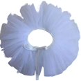 thumbnail image 1 of Women Tulle Ruffle Collar Halloween Costume Accessory Shawl Lapel Detachable White, 1 of 5