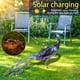 thumbnail image 5 of Naiovety Luz alimentada por energía Solar para exteriores, jardín, Patio, lámpara LED, estatuas de patio, pasarela, paisaje, camino, decoración de Jardín y Patio Naiovety HA061657-00, 5 of 6