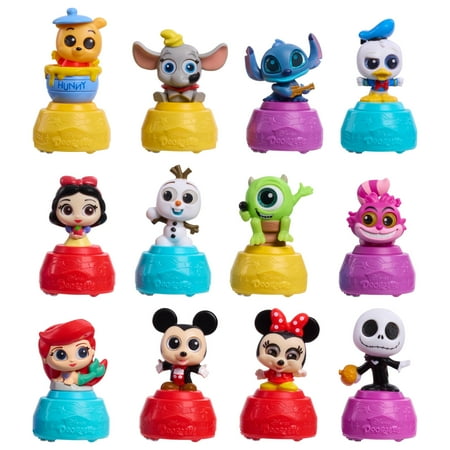 Disney Doorables Micro Motion Capsules, Surprise 1.5-inch Micro Motion Collectible Figurine, Kids Toys for Ages 5 Up