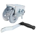 thumbnail image 1 of Wear-resistant Metal Iron Trailer Winch, Hand Winch, For Bad Weather Yacht Boat Outdoor Use, 1 of 8