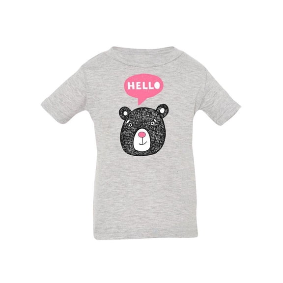 Hello Bear T-Shirt Infant -Image by Shutterstock,  6 Months