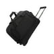 thumbnail image 5 of Bolsa de lona con ruedas y asa telescópica para mujer y hombre, bolso de mano de gran capacidad. Negro, 5 of 9