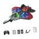 thumbnail image 4 of Avión de control remoto de espuma Avión RC Giro de 360 degree Regalos para niños Portátil Fácil de dos baterías rojas, 4 of 9