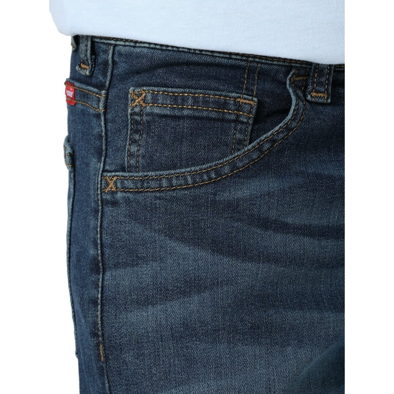 Wrangler® Boys Straight Fit Denim Jeans, Sizes 4-18 Regular Wrangler® Boys Straight Fit Denim Jeans, Sizes 4-18 Regular