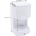 thumbnail image 5 of Automatic Electric Hand Dryer 1200W for Home Bathroom Touchless+Drain Air Wiper, 5 of 6
