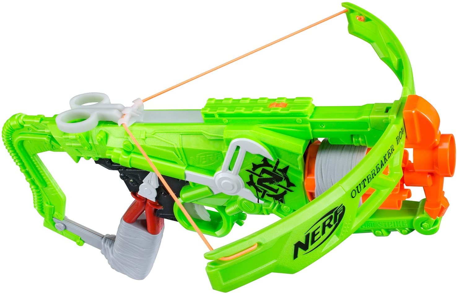 Kids Nerf Toy Crossbow Nerf Zombie Strike Dreadbolt Outdoor w/5 Arrows NEW