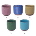 thumbnail image 3 of Macetas de cerámica Cateissary 6 piezas para Cactus y suculentas color Azul claro, 3 of 6