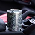 thumbnail image 4 of 30oz Pioneer Flower Tumblers Stainless Steel Tumbler with Lid and Straw,Vacuum Insulated Double Wall Travel Tumbler Cups Mug with Cleaning Brush for Coffee,Tea, 4 of 7