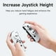 thumbnail image 2 of Juego de tapas de silicona para el D-Pad y las teclas ABXY con fundas para el joystick para Nintendo Switch/OLED/Lite: tapas suaves para los pulgares, accesorios compatibles para videojuegos, 2 of 8