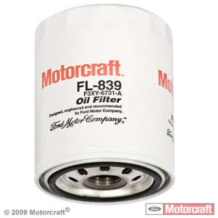 Motorcraft Engine Oil Filter, MTCFL839 - Walmart.com