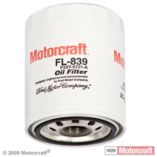 Motorcraft Engine Oil Filter, MTCFL839