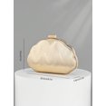 thumbnail image 6 of Women's Textured Shell Clutch Bag Elegant Evening Purse for Wedding Party, 6 of 8