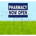 thumbnail image 1 of Pharmacy Now Open (18" x 24") Yard Sign, Includes Metal Step Stake, 1 of 6