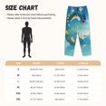 thumbnail image 4 of Gyarados Women's Pajama Pants, Ultra-soft Comfortable Casual Lounge Pants, Graphic Printed Sleep Bottoms With Drawstring, 4 of 8