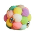 thumbnail image 1 of Methold Bola de juguete para gatos, bolas de felpa artificiales con sonido divertido interactivo, suministro para mascotas, regalo de viaje Juguetes para gatos, 1 of 5