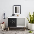 thumbnail image 3 of Sam's Pets Convertible® 22" Black and White Cat Tree End Table, 3 of 5