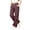 Wine, variant on mgoYE Girls Cargo Pants Y2K Hiking Sweatpants with Pockets Cargo Pants for Girls Stretchy Workout Joggers Fall Clothes