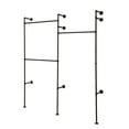 thumbnail image 6 of Heavy Duty Wall Mounted Clothes Rail Shelf Garment Hanging Shop Display Rack Industrial Pipe Clothing Rack Garment Rack Clothes Stores Coat Hanger Wall Mount, 6 of 12
