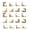 Log Age, variant on 20Pieces Vintage Embossed Corner Sticker Hollowed Border Sticker for Scrapbooking and Handmade Journal Craft Project