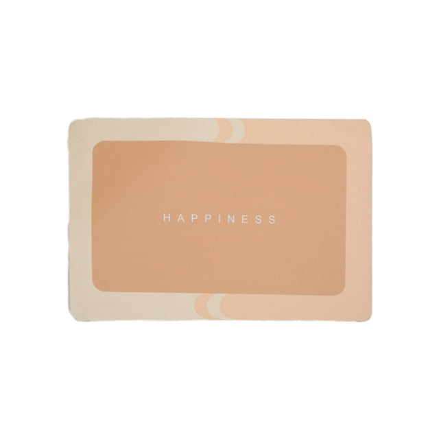 Ohufall Non Slip Shower Mat Bathroom Rugs Washable Rugs Imitation Diatomite Absorbent Quick Drying Wear Resistant Floor Mat Household Bathroom Living Room