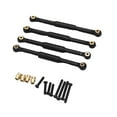 thumbnail image 3 of BELOVING 4 Pieces Pull Rod Link Rod Linkage Servo Links Tie Rod for Fcx18 1/18 RC Car black, 3 of 10