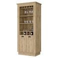 thumbnail image 3 of Functional 4-built In Wine Rack Bar Cabinet - Design Versatile For Entertaining Occasions, 3 of 4