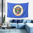 thumbnail image 5 of Minnesota State Seal Flag Tapestry, Aesthetic Wall Hanging Tapestries Dorm Room Home Decor, 60" x 40", 5 of 7