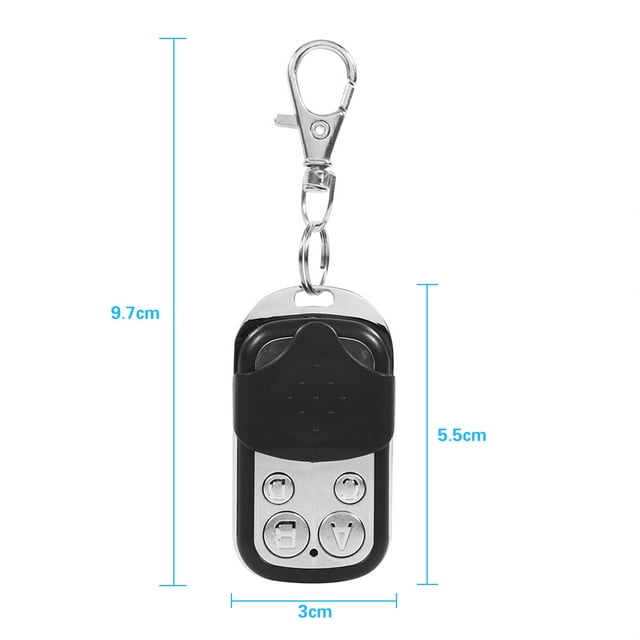 Mando A Distancia para Puerta de Garaje, Mando A Distancia Eléctrico Universal, Puerta de Garaje para Coche, 433MHz