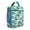 Blue-green-22, variant on Leakproof Insulated Lunch Bag with Mesh Side Pocket, Hands-Free Handle, Portable Lunch Box with Tropical Fish, Ocean Creatures, Beach Marine Life, Coral, Summer, Sand & Nautical Art