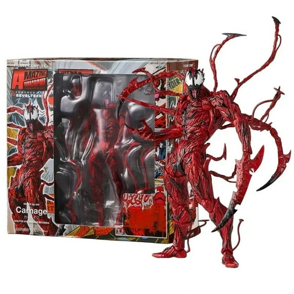 Hot Toys Amazing Marvel Spider-Man Carnage Venom Action Figure Articulated Venom Model Collectible Kids Toys Gifts