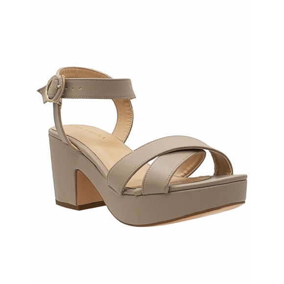 Zapatilla Tacon Ancho Lady Paulina® Color Clay Formal 22-26 vino 23.5