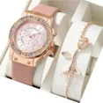 thumbnail image 1 of Kit Reloj 2 Piezas Lujo Con Diamantes De Pulsera Para Mujer, 1 of 7