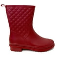 thumbnail image 3 of Women's Rain Boots Block Heel Short Garden Work Shoes, 3 of 5