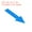 Blue, variant on 8x2" Arrow Sticker Directional Sign Adhesive Removable Floor Decal, Red, 20Set / 60 Pack