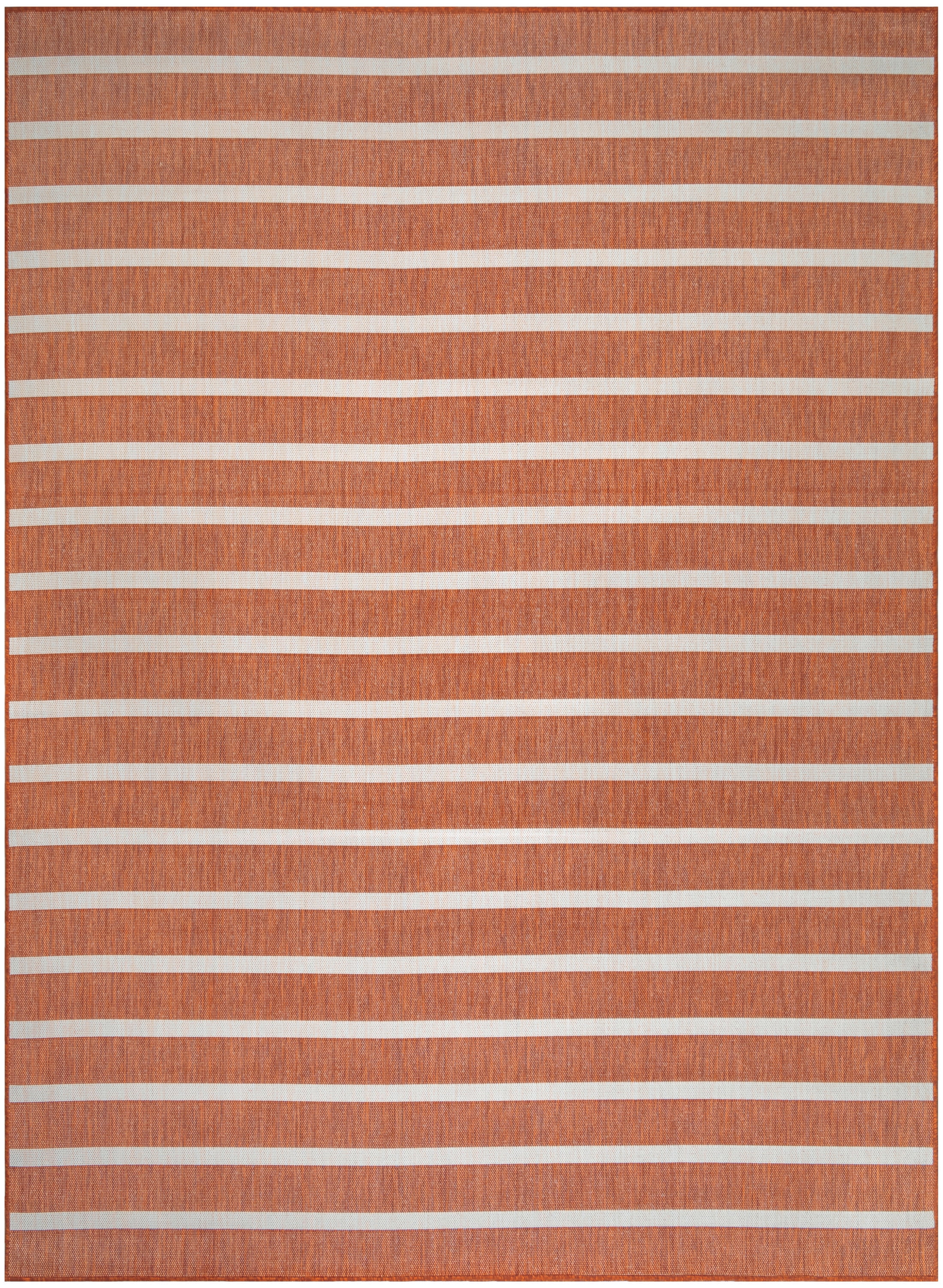 Nourison Positano Indoor/Outdoor Terracotta Ivory 8' x 10' Area Rug (8x10)