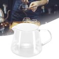 thumbnail image 4 of High Borosilicate Glass Coffee Sharing Cup Transparent Glass Mug Drinking Tea Cup With Handle, 4 of 8