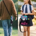 thumbnail image 6 of Yuyamidu Baseball Kids Backpack and Lunch Box Set Ice Cream Girls Book Bags for School Lunch Bag Pencil Case Water Bottle Bag for Kids 6-8/8-10 Back to School Gifts, 6 of 7