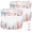 Color 3, variant on Coastal Drum Lampshades Set of 2 13"x13"x10" Sea Turtle Coral Starfish Oceanic Watercolor Light Shade for Table Lamps Floor Lamp Shades Replacement Assembly Required