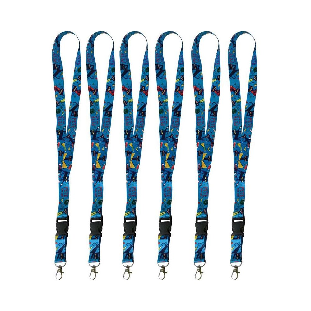 Edupress Pete The Cat Lanyard, Pack of 6