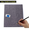 thumbnail image 4 of shiyou-Large Graphite Transfer Paper for Wood, Paper, Canvas (20 x 47 Inch, 6 Pack) Tracing Carbon Paper (Black), 4 of 4